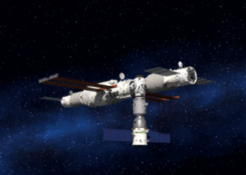 神舟十三号载人飞船发射成功，并与空间站组合体完成对接